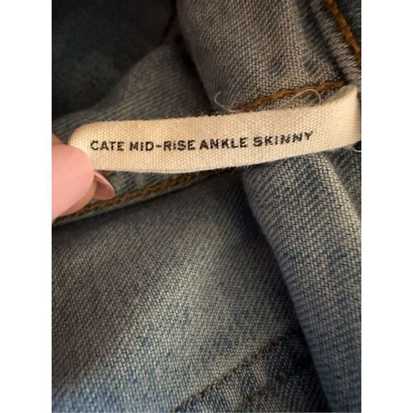 Rag & Bone women’s Cate faded camo midrise ankle jeans size 27  #11-1450 - Picture 8 of 9